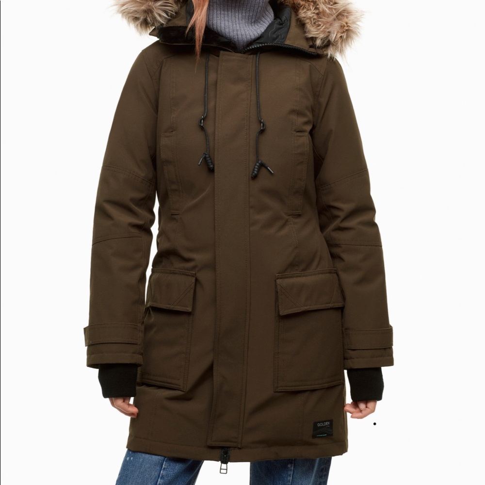 Aritzia, Bancroft Down Parka.